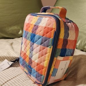 Vera Bradley Tropical Plaid Lunch Box/Bag